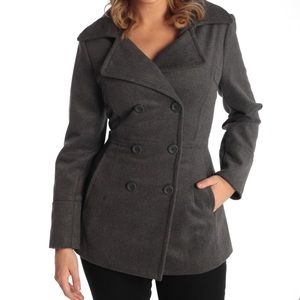 Dark Gray Peacoat